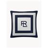 Ralph Lauren Home Cuscino in cotone Holton - Blu, Bianco