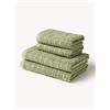 Westwing Collection Set di asciugamani in cotone-lino Edita, varie misure