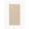 Westwing Collection Tappeto in lana fatto a mano con motivo in rilievo Mason - Beige