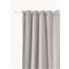 Westwing Collection Tenda oscurante in velluto con multibanda Rush, larg. 270 cm