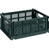Hay - Cestino Colour Crate - Verde - Polipropilene riciclato - Designer Hay Studio
