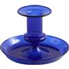 Hay - Portacandela Flare - Blu - Vetro borosilicato