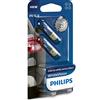 Philips WhiteVision Effetto Xenon H6W lampada auto 12036WHVB2, blister doppio