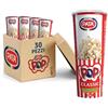 PATATINE PATA PATA | Pop Corn Classici in Pratico Tubo, Senza Glutine, con Olio i Semi di Girasole Alto Oleico, Non Fritti, 12x35g