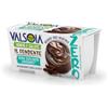 Valsoia - Il Fondente 100% Vegetale, Ricco di Gusto, Fonte di Calcio e Vitamine, Naturalmente Senza Lattosio, Ideale per una Pausa Golosa, Confezione da 230g