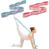 KEORHEZ 2 Pcs Elastici Fitness,Elastico Fitness,Bande Elastiche Fitness,Elastico Fasce di Resistenza,Fasce Elastiche, Sono Viola Verde + Rosa, con Eccellente Durata, Ripiegabilità e Leggerezza