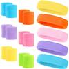 Rairsky 18 Pezzi Fasce per Il Sudore,Set di Fasce Tergisudore e Fascia,Sport Fasce Capelli e Polsino Sportivo,Sport Sweatband Polsino Uomo Donna,Morbido Addensato,Colorate,per Basket Ginnastica Tennis