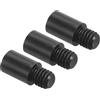 PATIKIL 1.5g Rame Dardo Peso Aggiungi Aumentatore 3pz 8.5mm Lunghezza 2BA Filetto Freccette Peso Regolatore Dardo Accessori Nero
