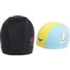 Arena Smartcap, Cuffia Donna, Nero, Taglia Unica & Friends Kids Polyester Cap, Swim Caps Unisex Bambino, Blue, Tu