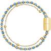 Breil, Collezione Magnetica System, Bracciale Donna a Due Catene con Pietre Naturali, Chiusura con Magnete, Compatibile con Tutti gli Elementi Magnetica System, Idea Regalo Donne