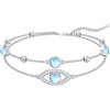 YAFEINI Braccialetto con ancora, ape, libellula, farfalla, malocchio, delfino, celtico, girasoli, in argento Sterling, con maglie a corda di ancoraggio, religioso, animali, idea regalo per donne