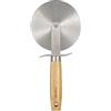 Culinare Naturals C70004 Taglia Pizza, Sostenibili Bambù, Acciaio Inossidabile, 22cm x ø 10cm, Per Tagliare Pizza, Focacce e Dolci