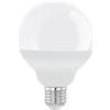 EGLO Lampadina a LED, E27, 11,8 Watt (equivalente a 75 Watt), 1055 lumen, lampada bianca neutra, 4000 Kelvin, faretto G95, Ø 9,4 cm