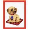 RIOLIS - Cucciolo HB067, Punto croce 15x18cm, Punto croce kit da ricamare, Disegni da ricamare, Embroidery kit, Set punto croce, Kit ricamo punto croce