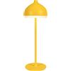 LuminexDesigns Lampada da Tavolo Senza Fili Ricaricabile VIOA TL13 | Lampada da Tavolo Ricaricabile,5200mAh, IP54, 3 tonalità - per comodino, soggiorno, terrazza, giardino, balcone e cena,Giallo