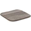 Gözze - Tappetino da Bagno Antiscivolo Premium, RIO, 100% Microfibra, 100% Microfibra, 50 x 45 cm - Tortora