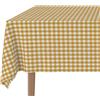Martina Home - Vichy - Tovaglia confezionata in teflon - Dorato - 300 x 140 cm