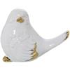 Alexandra House Living Figura Decorativa Bianca Ceramica Uccello