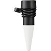 Fiskars Urban Plant Care Cono di Irrigazione, Auto-Irrigazione per Piante da Appartamento, Effetto di Aspirazione Naturale, Cono in Ceramica Porosa, Tubo da 83 cm, Nero/Bianco, 2 Pezzi, 1075381
