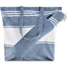 Set telo hammam con borsa da spiaggia leggero e pratico Hummum personalizzate o neutre