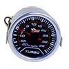 Mintice 12V Auto 2 52mm Universale LED Bianco Leggero Manometro Pressione Turbo Boost Psi Indicatore Calibro Motore Misuratore Meter Fumo Tinta Len