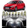 BMT xms 9pz Kit di Luci LED per Interni per HYUNDAI i20 GB IB BC3 Active i20N 2015-2024, Lampadine LED per Interni Auto e Camion 6000K Bianco Luminoso