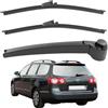 LbsAMP Set Braccio e Spazzola Tergilunotto Posteriore per Passat Variant B6 B7 | 2 Pezzi Tergicristallo Posteriore per Auto e 1 Pezzi Braccio Tergicristallo Posteriore per Passat Variant B6 B7 2005-2014