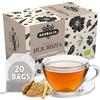 HERBALIA - Infuso di Liquirizia in Bustine, Confezione di Tisana da 20 Bustine Senza Punti Metallici, 40 gr. - Liquirizia per Infusi e Tisane