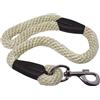 WeGeek - Guinzaglio per cani in corda intrecciata, adatto a cani di taglia grande (max 70kg), Lunghezza 65cm, circonferenza 1,8cm, colori assortiti