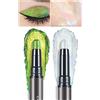 Charmacy Milano CHARMACY Bastoncini per ombretto in crema multicromo 2 in 1, illuminante per occhi impermeabile, altamente pigmentato, resistente alle macchie, vegano e cruelty free (#906)
