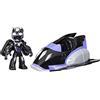 Marvel Hasbro Marvel, Iron Man e i Suoi Fantastici Amici, Black Panther Plane, Action Figure e Veicolo Giocattolo