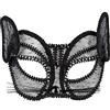 Boland 00202 - Maschera per Occhi in Pizzo, Motivo: Gatto de Luxe, da Donna, Taglia Unica, Colore: Nero