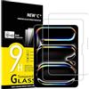 NEW'C 2 Pezzi, Pellicola Prottetiva per Apple iPad Pro M5 (2025) 11 pollici, Vetro Temperato, Durezza 9H, 0,33mm Ultra Trasparente, Ultra Resistente