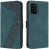 Custodia Portafoglio Con Cerniera Per Samsung Galaxy S10 Lite - Pelle Sintetica Colorata Con 6 Slot E Cinturino - BFL Apricot