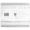 Westcott E-10120 00 Righello in plastica infrangibile, scala in cm e pollici, 30 cm, trasparente