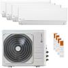 Clivet Condizionatore Clivet EZCool quadri split 12000+12000+12000+12000 BTU inverter A++ unità esterna 10.5 kW 89112261/89472270_4