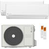 Clivet Condizionatore Clivet EZCool dual split 9000+18000 BTU inverter A+ unità esterna 5.3 kW 89112242/89472265_1/89472264_1