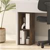 Furinno FULDA Mensola per libri, Libreria stretta a 2 livelli, Libreria con scaffale di stoccaggio largo 8 pollici, 23.6(P) x 20.0(L) x 53.8(A) cm, per Soggiorno, Camera da letto, Ufficio, Pino Ambra