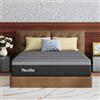 Novilla Coolmax Materasso 160 x 200 cm 7 zone Gel & Greentea Memory Foam Materasso in schiuma fredda con tessuto rinfrescante, H3 & H4 di media resistenza, altezza 30 cm, certificato Öko-Tex