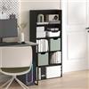 Furinno JAYA Mensola per libri, Libreria a 5 livelli, Libreria alta 52 pollici con scaffale regolabile, 24.1(P) x 59.9(L) x 133.6(A) cm, per Ufficio, Camera da letto, Soggiorno, Espresso