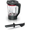 Bosch Hausgeräte-Store Bosch MUZS6MX Accessorio Frullatore per Planetaria, 1,5L, Vetro | Accessorio originale per Impastatrice MUM6, Caraffa in Vetro Resistente a caldo/freddo, Ideale per smoothie, Facile da Pulire