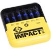 C.K T4511 Set di inserti "Blue Steel" per avvitatore a impulsi - 6 pezzi (PZ), 50mm