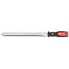 KS Tools Sega a lama 280 mm in lana di vetro, denti fini e larghi, manico in 2 materiali, bianco