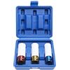 FreeTec Set Di 3 Chiavi a Bussola Con Attacco 1/2, 17-19-21 mm