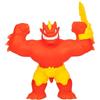 Heroes of Goo Jit Zu Meteor Madness, action figure elastica Blazagon, con imbottitura unica Scrunchy Goo e guanto da battaglia meteorica, giocattolo sensoriale che si allunga fino a 3 volte la sua
