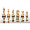 Chess and games shop Muba Staunton - Scacchi classici in legno, peso degli scacchi, edizione da collezione King in feltro (7,6 cm, marrone New York)