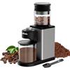 Wancle Macinacaffè Wancle Conico Elettrico con cono, 25 Livelli, 2-12 Tazze, Antistatico, Silenzioso, Soffiatore, Acciaio Inox
