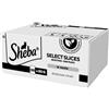 SHEBA Selection Select Slices Aromi di pollame in bustina 120 x 85g in pezzi di salsa con: anatra, pollo, pollame, anatra e tacchino per gatti adulti