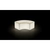 Plust Panca modulare TWIST versione luminosa di Plust