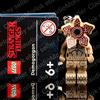 LEGO ⭐ LEGO 854197 Demogorgone Portachiavi Keyring Stranger Things Originale Netflix